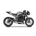 Demi ligne Spark titane Moto Gp catalysée pour Triumph Street Triple 765 R/RS/S 20-22 5