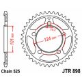 DESTOCKAGE - Couronne JT SPROCKETS acier standard - 525 - 41 Dents 0