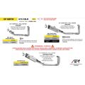 Ligne complète Arrow Indy-Race racing pour CFMoto 675 SR-R 25-26 2