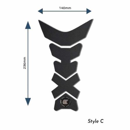 Protection de réservoir centrale R&G RACING Eazi-grip Pro type C