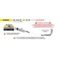 Silencieux Arrow Indy Race Evo embout carbone pour Honda CB1000 GT 26 3