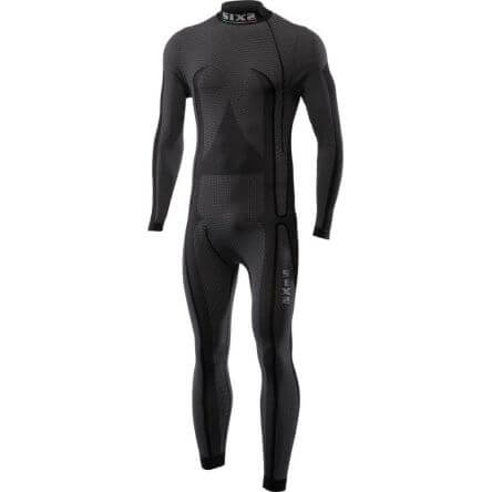 DESTOCKAGE - Sous combinaison SIXS Carbon Underwear STXHN col haut - XS/S