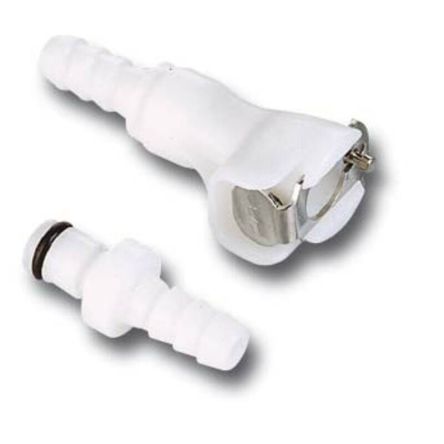 DESTOCKAGE - Raccord rapide MOTION PRO Ø8mm simple blocage blanc