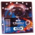Kit chaine Afam 525 alu pour Triumph 675 Street Triple 13-16 0