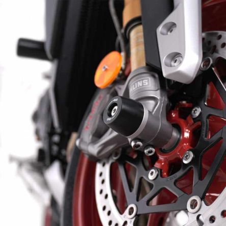 Protection de fourche R&G FP0333BK pour Triumph