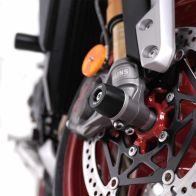 Protection de fourche R&G FP0333BK pour Triumph