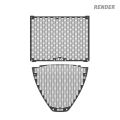 Grilles de protection de radiateur et de collecteur R&G pour CFMoto 675 NK/SR-R 25-26 0