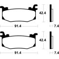 Plaquettes de frein Tecnium racing MTR512 0