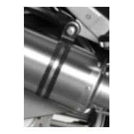 Collier d'échappement carbone Akrapovic P-MCT2