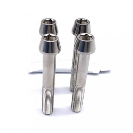 DESTOCKAGE - Vis d'étrier de frein avant en inox non percées pour Kawasaki ZX6R 636 03-06