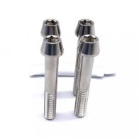 DESTOCKAGE - Vis d'étrier de frein avant en inox non percées pour Kawasaki ZX6R 636 03-06
