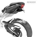 Support de plaque R&G pour Triumph Trident 660/800 26 1