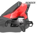 Support de plaque R&G pour Kawasaki Z1100 26 0
