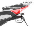 Support de plaque R&G pour Kawasaki Z1100 26 5