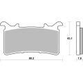 Plaquettes de frein Brembo SA 07GR99SA 0