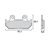 Plaquettes de frein Brembo SA 07HO21SA