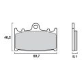 Plaquettes de frein Brembo SA 07KA13SA 0