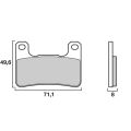 Plaquettes de frein Brembo SA 07SU27SA 0