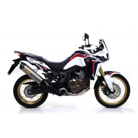 Silencieux Arrow Race-Tech embout carbone pour Honda CRF1000L Africa Twin 16-19