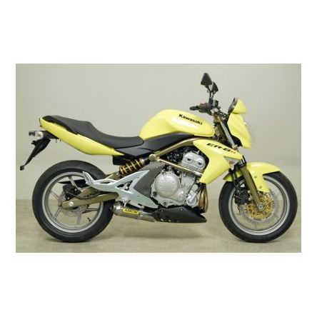 Silencieux Arrow Race-Tech embout acier pour Kawasaki ER6 05-11/Versys 650 07-14