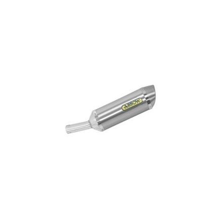 Silencieux Arrow Thunder embout acier pour Suzuki SFV650 Gladuis 09-15