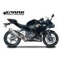 Ligne d'echappement Spark inox Force pour Kawasaki Ninja 400 18-26 0