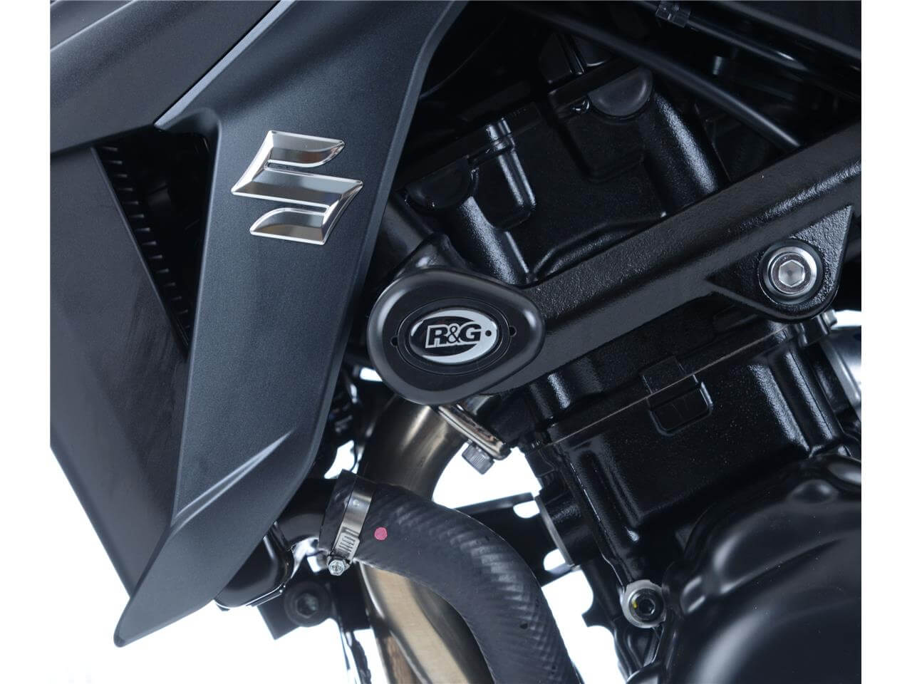 Capot Protection Moteur Moto Noir Mat Pour GSX-S750 2017-2024 - Robuste Et Élégant