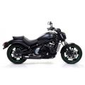 Ligne complète Arrow Rebel homologuée embout carbone pour Kawasaki Vulcan S 650 14-16 0