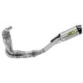 Ligne complète Arrow Race-Tech Evo acier pour Kawasaki ZX10RR 17-18 0